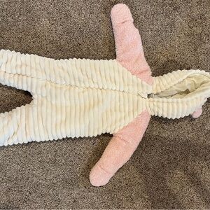 Cozy Pink and Cream Kids One Piece